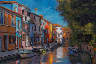 Набор для вышивания " PANNA" GM- 1631 ( ГМ- 1631 ) " Маленькая Венеция" 