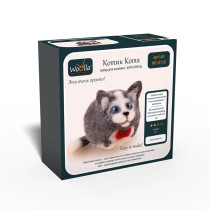 " Woolla" WT- 0116 " Котик Котя" набор для валяния . 