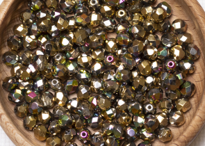 Бусины полированные круглые 6мм 25г (90 штук) 00030/98546 California Meadows